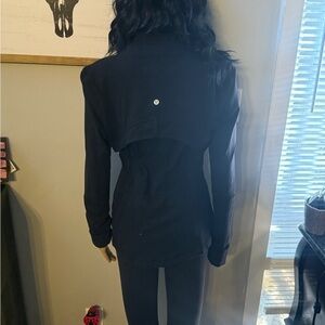 Black Lululemon Athletic Jacket